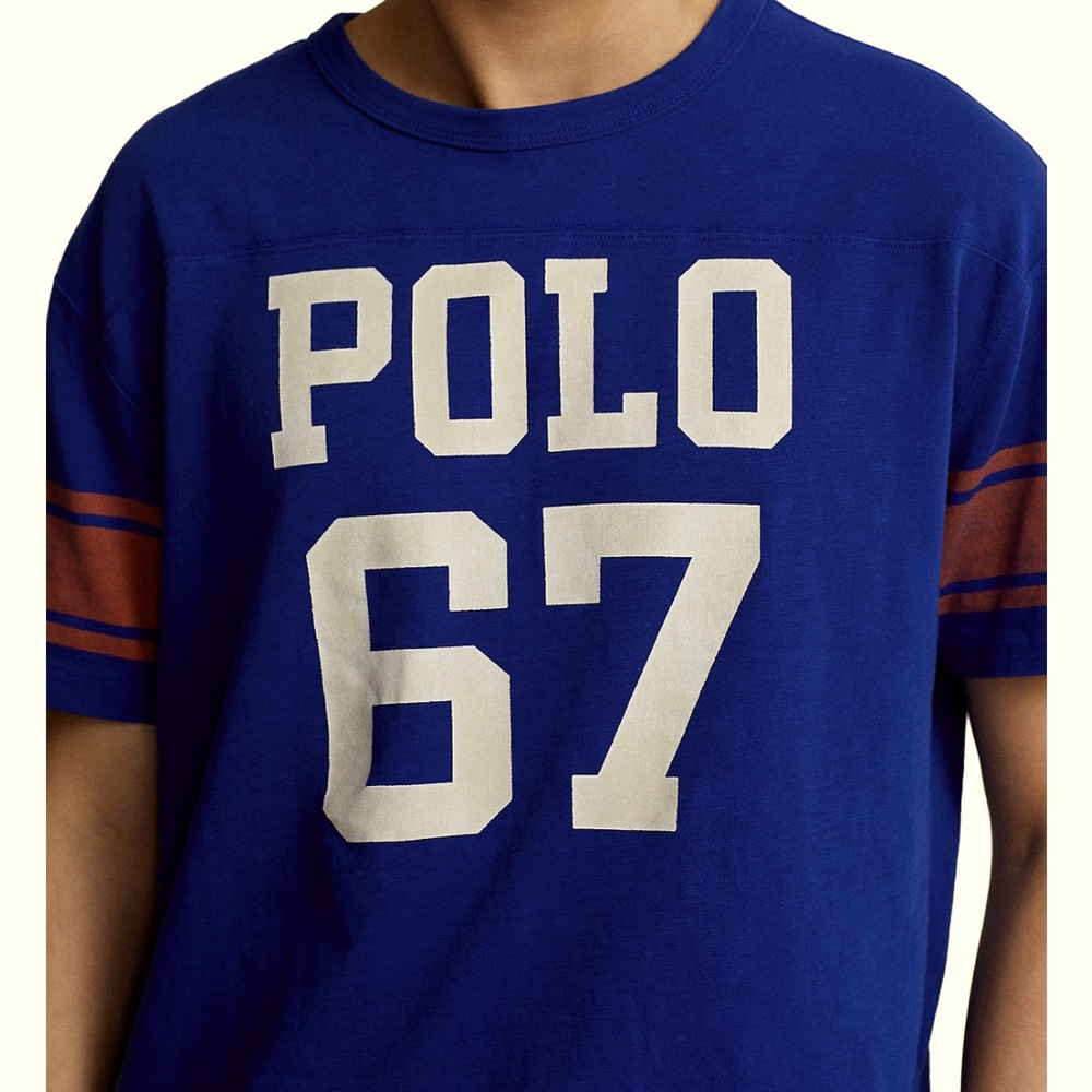 Men’s classic fit logo jersey shirt